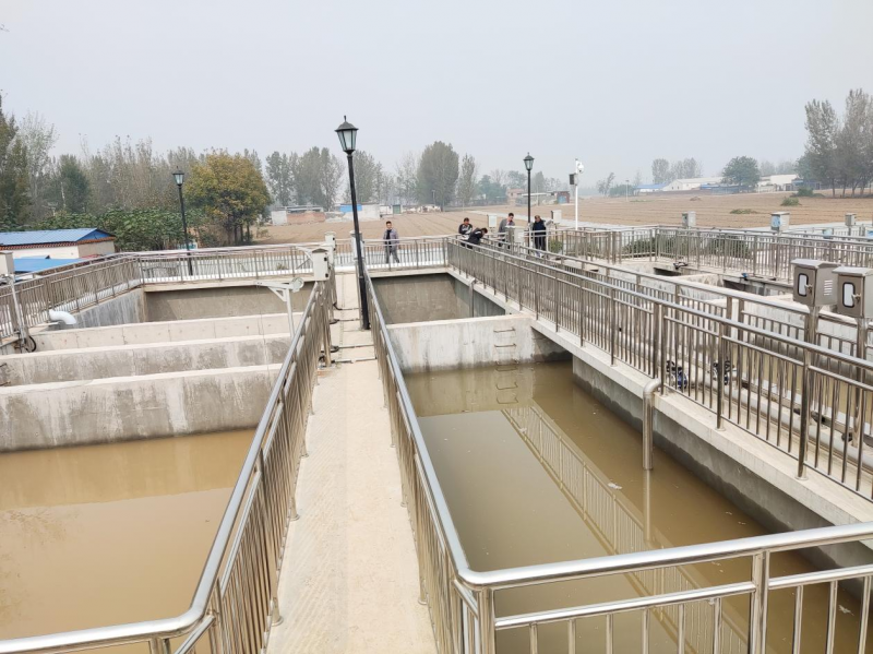 慶祝公司濮陽(yang)汚水處理項(xiàng)目註水投(tou)入使用