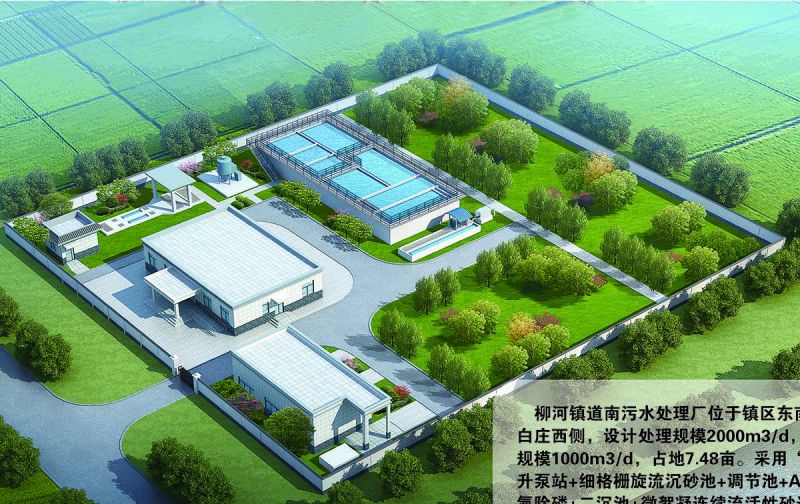 商坵桺(liu)河南汚水處理(li)廠